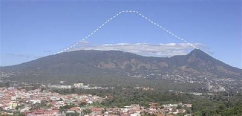 The San Salvador volcano has lost thousand meters in height during past eruptions - Strange Sounds