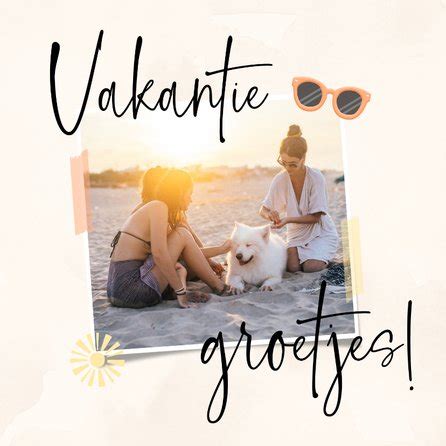 Fijne Vakantiekaart Kaartje Go