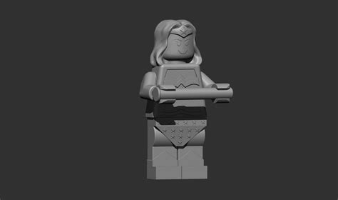 Wonder Woman Toilet Paper Holder Printable 3D Model 3D Printable CGTrader