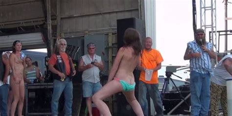 Nebraskacoeds Wet Tshirt Contest At Abate Of Iowa Biker Rally