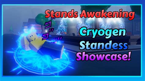 SA NEW Cryogen Standless SHOWCASE Stands Awakening YouTube