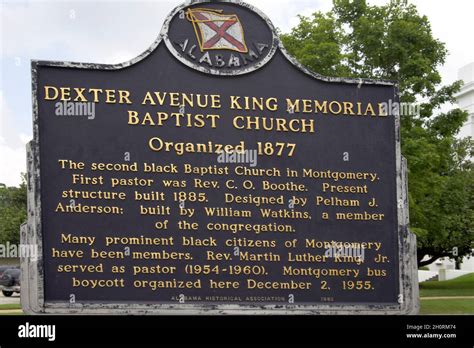 Iglesia Bautista De La Avenida Dexter Donde Martin Luther King Predic