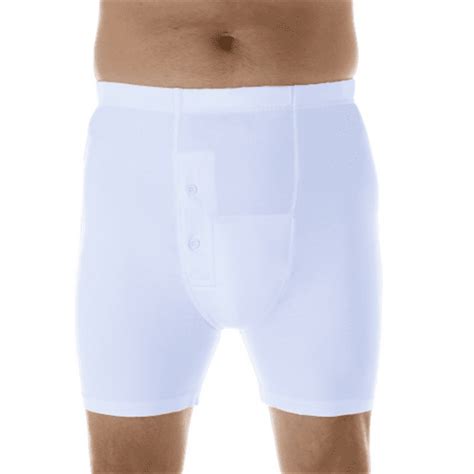 Wearever Men S Incontinence Underwear Washable Bladder Control Boxer Briefs With Tapered Leg 6