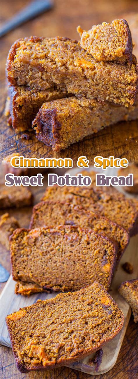 Cinnamon And Spice Sweet Potato Bread