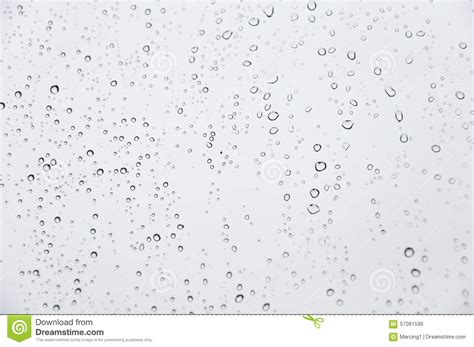 Water Drops On Glass Surface Stock Image Image Of Water Drop 57081599