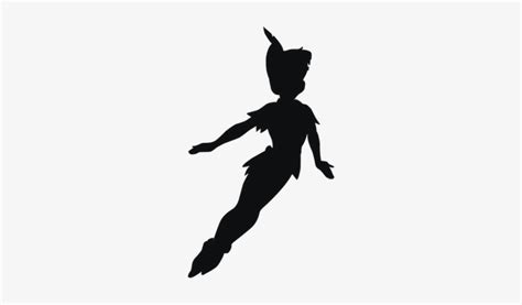 Peter Pan Shadow Disney Peter Pan Silhouette Transparent Png