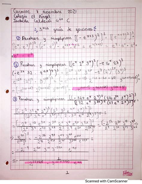 SOLUTION Guía de ejercicios matemática funciones Studypool