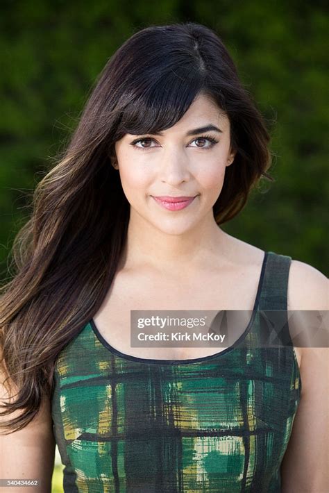 Actress Hannah Simone Is Photographed For Los Angeles Times On May 2