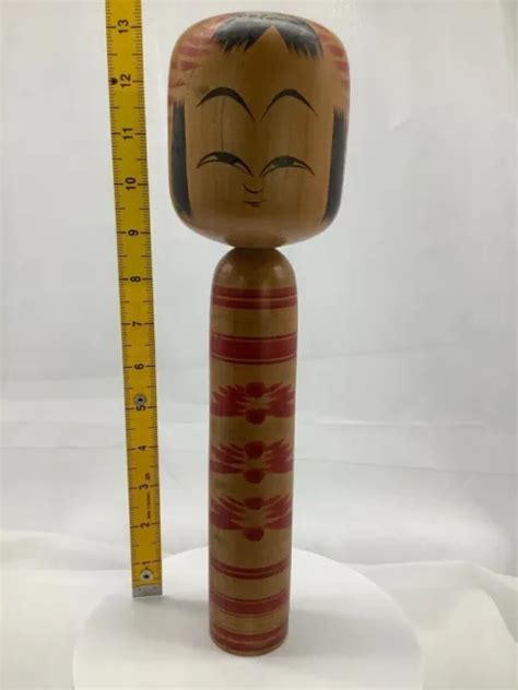 Poup E Japonaise Kokeshi Antique Traditionnelle En Bois Hiziori