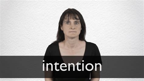 How To Pronounce Intention In British English Youtube