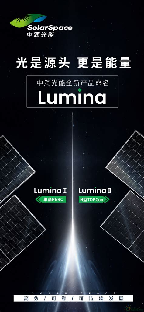 中润光能全新lumina系列产品高能来袭！ 国际太阳能光伏网