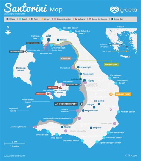 Mapa De Grecia Y Las Islas Griegas Grecia Viajes