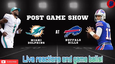 Post Game Show BUFFALO BILLS DOMINATE IN THEIR BIGGEST TEST OF THE