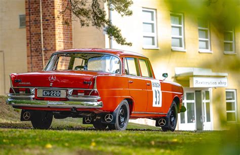 Mercedes Benz 220 Se That Won The 1961 Rally Of The 1000 Lakes Is Now