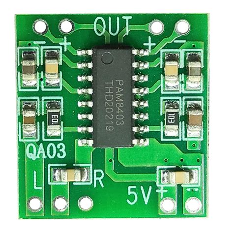 UNIVERSAL HUB PAM8403 Super Mini Digital Amplifier Board Set 2 3W