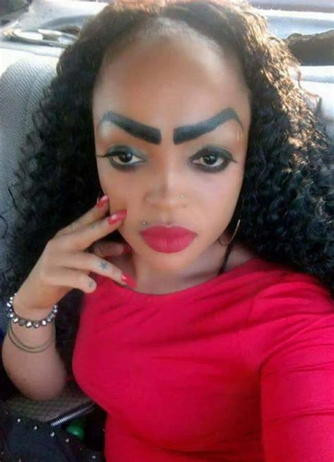 Download Strong Eyebrows Makeup Strange Picture