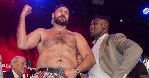 ‘im On Tyson Fury Vs Francis Ngannous Undercard But I Should Be In Main Event Daily Star