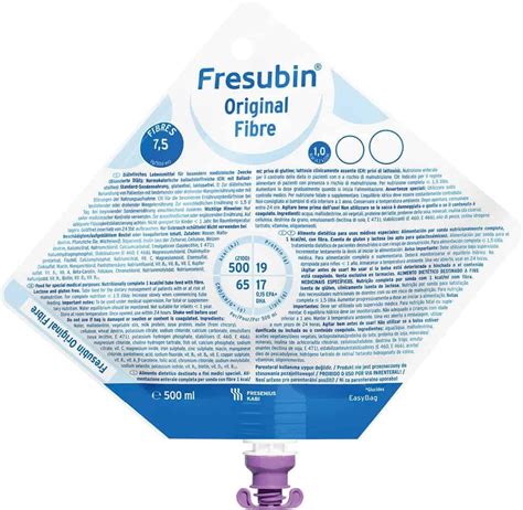 Fresubin Original Easybag Fibre 15 x 500 ml Alimento Normocalórico