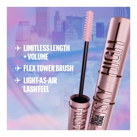 Maybelline Lash Sensational Sky High Mascara Waterproof 802 Very Black