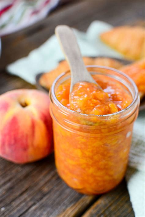 Sugar Free Peach Freezer Jam The Salty Pot