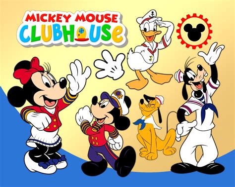 Mickey Clubhouse Clipart PNG – CartoonPng