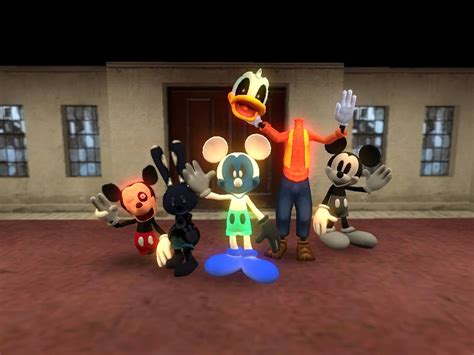 Fnati Pn Mickey And His Friends By Quetequete On Deviantart