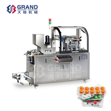 Dpp Alu Pvc Automatic Blister Packing Machine China Blister