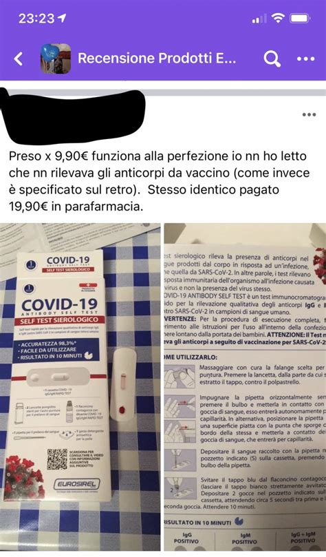 Covid All Eurospin Arriva Il Test Sierologico Fai Da Te A Ed