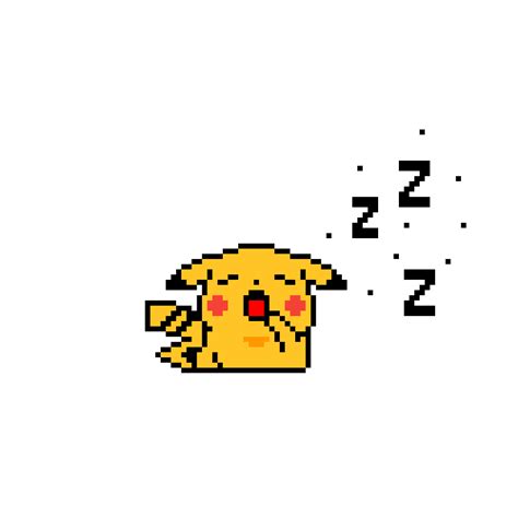 Editing Sleepy Pikachu Free Online Pixel Art Drawing Tool Pixilart