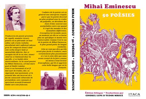 Mihai Eminescu 50 poesies traducători Cindrel Lupe Tudor Mirică