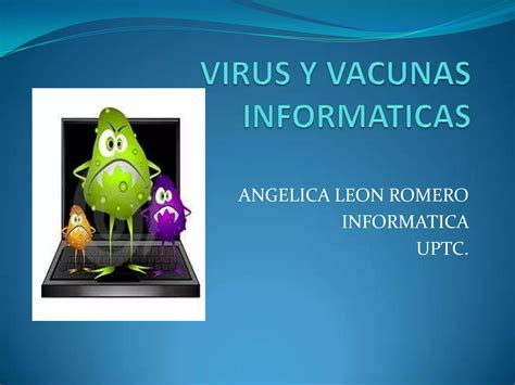 Virus Y Vacunas Informaticas PPT