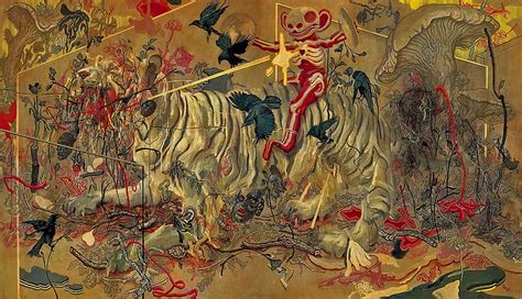 Online Crop Hd Wallpaper James Jean Tiger Art And Craft