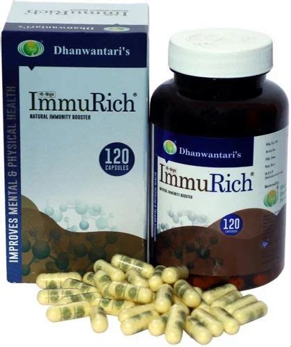 Immurich Capsule For Immunity Boosting At Rs 1200 Box Of 100 Pieces In