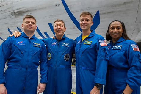 The Four Crew Members That Comprise The Spacex Crew 8 Miss… Flickr