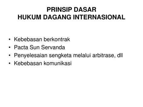 Prinsip Dasar Hukum Kontrak Hukum