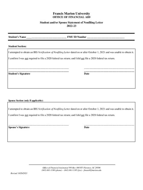 Fillable Online IRS Verification Of Non Filing Letter Request Form 2021