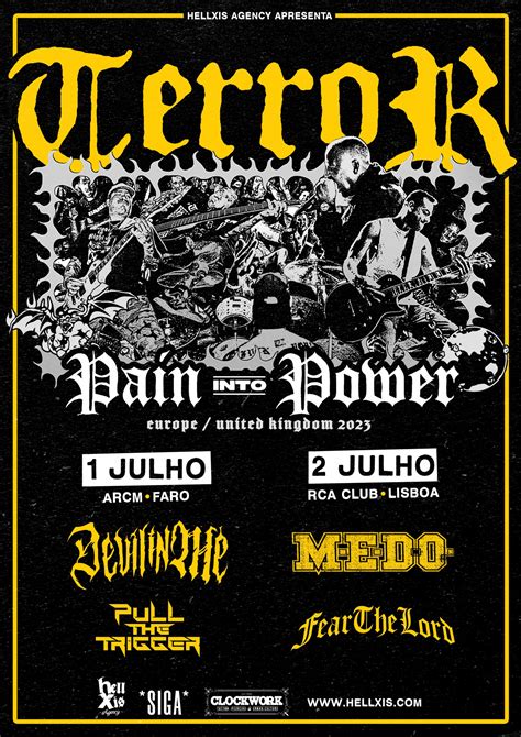 Terror M E D O Fear The Lord Rca Club Lisboa Cultura Em Peso