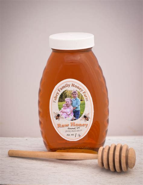 Raw Vermont Wildflower Honey Raw Honey Unpasteurized Honey Etsy