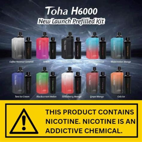 Toha H6000 Prefilled Kit And Pod Lazada Ph