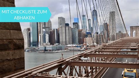 New York Reise Planen Tipps U Wissenswertes Checkliste