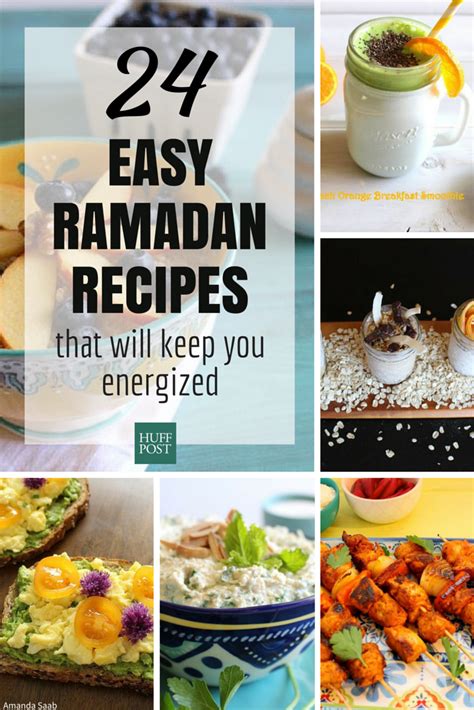 24 Easy Ramadan Recipes That Will Keep You Energized All Month Long