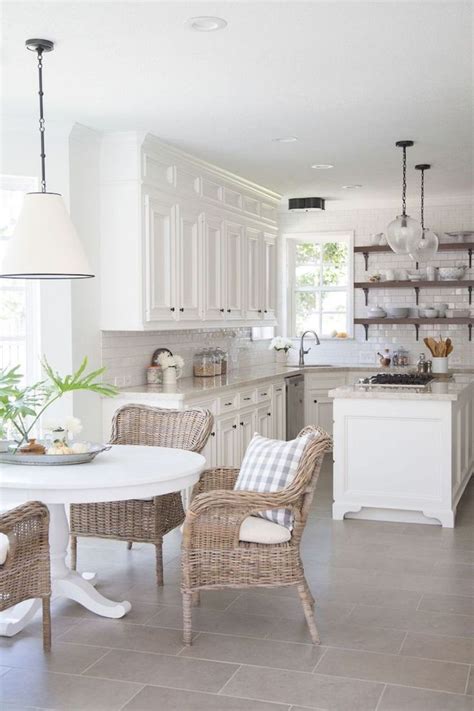 Gorgeous White Farmhouse Kitchen Designs Ideas 30 Farmhouse Kitchen