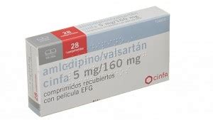 Amlodipino Valsartan Cinfa Mg Mg Comprimidos Recubiertos Con