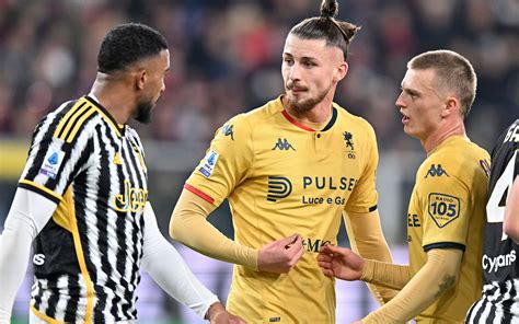 Genoa Juve 1 1 Gol E Highlights Reti Di Chiesa E Gudmundsson Pari A