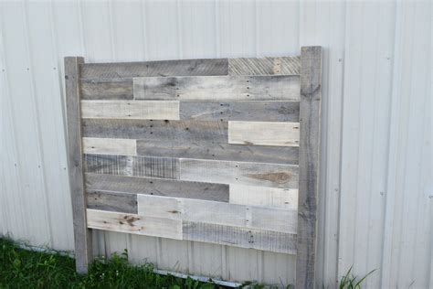 Reclaimed wood Headboard – JNMRustics