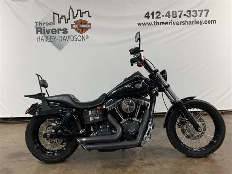 Pre Owned 2016 Harley Davidson FXDBP Street Bob Vivid Black FOR SALE