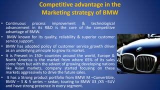 Strategies Of Bmw Ppt