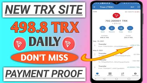 How To Earn Free Trx Without Investment Trx Tron Trx