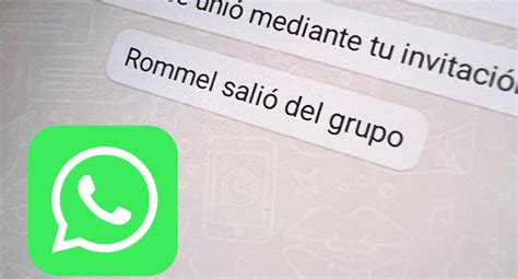 WhatsApp Cómo salir de un grupo sin dejar huella Aplicaciones