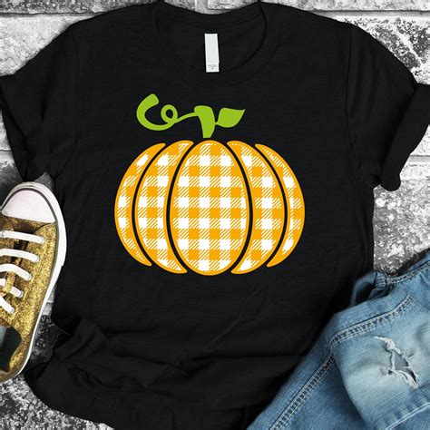 Pumpkin Svg SVG Buffalo Plaid Svg Fall Svg Halloween Svg